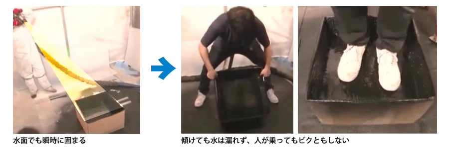 補強、防水性